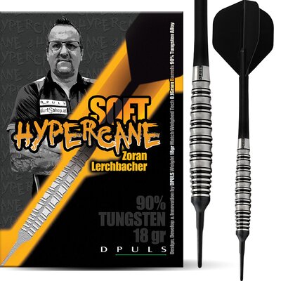 Dplus Soft Darts Zoran Lerchbacher Hypercane Match Darts 90% Softtip Darts Softdart 18 g