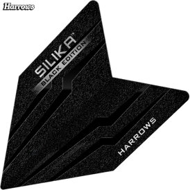 Harrows Dart Silika Black Edition Dart Flight speziell laminiert Flightform / Shapes Velos