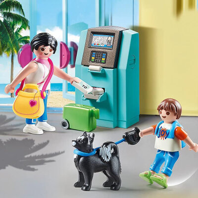 Playmobil Family Fun PLAYMO Urlauber mit Geldautomat 70439