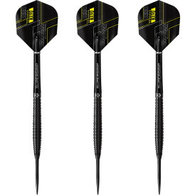 Harrows Steel Darts NX90 Black Edition 90% Tungsten Steeltip Dart Steeldart 22 g