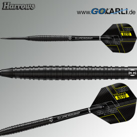 Harrows Steel Darts NX90 Black Edition 90% Tungsten Steeltip Dart Steeldart 25 g