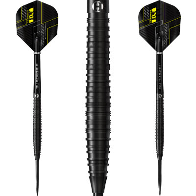 Harrows Steel Darts NX90 Black Edition 90% Tungsten Steeltip Dart Steeldart 26 g
