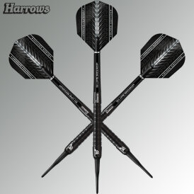 Harrows Soft Darts Supergrip Black Edition 90% Tungsten Softtip Dart Softdart 16 g
