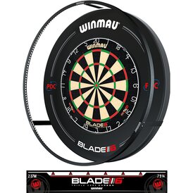 WINMAU Blade 6 Turnierdartscheibe Dartboard Surround Set...