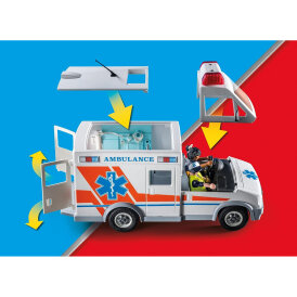 Playmobil City Action Krankenwagen Hospital Ambulance 71232
