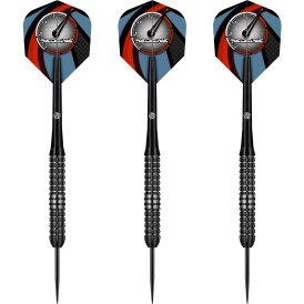 Shot Steel Darts Redline Blazed 80% Tungsten Steeltip Darts Steeldart 22 g