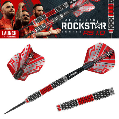 Winmau Steel Darts Joe Cullen Rockstar Series RS 1.0 90% Tungsten Steeltip Dart Steeldart