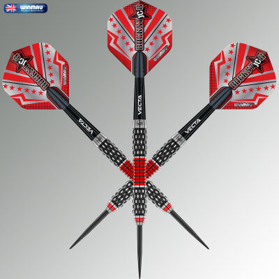 Winmau Steel Darts Joe Cullen Rockstar Series RS 1.0 90% Tungsten Steeltip Dart Steeldart