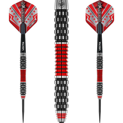 Winmau Steel Darts Joe Cullen Rockstar Series RS 1.0 90% Tungsten Steeltip Dart Steeldart 22 g