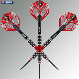 Winmau Steel Darts Joe Cullen Rockstar Series RS 1.0 90% Tungsten Steeltip Dart Steeldart 22 g