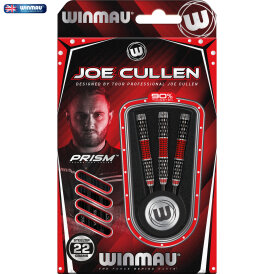 Winmau Steel Darts Joe Cullen Rockstar Series RS 1.0 90% Tungsten Steeltip Dart Steeldart 22 g