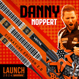 Winmau Steel Darts Danny Noppert The Freeze Signature Edition 2.0 90% Tungsten Steeltip Dart Steeldart 23 g