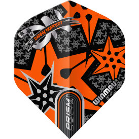 Winmau Prism Delta Danny Noppert The Freeze Dart Flight Dartflight Orange Designs 2024 6915-267