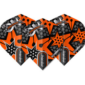 Winmau Prism Delta Danny Noppert The Freeze Dart Flight Dartflight Orange Designs 2024 6915-267