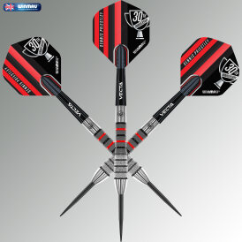 Winmau Steel Darts Dennis Priestley The Menace Diamond 3-Zero 90% Tungsten Steeltip Dart Steeldart 24 g