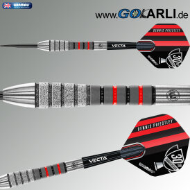 Winmau Steel Darts Dennis Priestley The Menace Diamond 3-Zero 90% Tungsten Steeltip Dart Steeldart 24 g