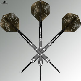 Mission Darts Steel Darts Saturn Fenrir Model 90% Tungsten Steeltip Darts Steeldart