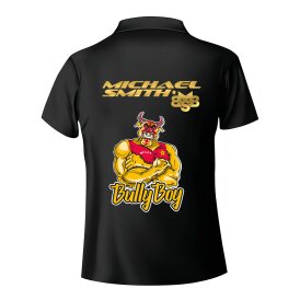Shot Darts Michael Smith Bully Boy White Strip Matchshirt Dart Shirt Dartshirt Trikot Design 2024 Größe XL