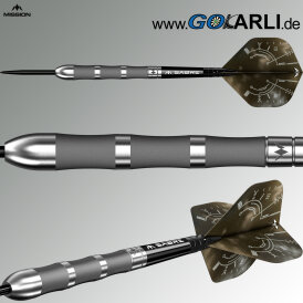 Mission Darts Steel Darts Saturn Fenrir Model 90% Tungsten Steeltip Darts Steeldart 23 g