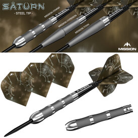 Mission Darts Steel Darts Saturn Fenrir Model 90% Tungsten Steeltip Darts Steeldart 25 g