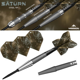Mission Darts Steel Darts Saturn Hyperion Model 90% Tungsten Steeltip Darts Steeldart 24 g