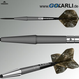 Mission Darts Steel Darts Saturn Hyperion Model 90% Tungsten Steeltip Darts Steeldart 24 g