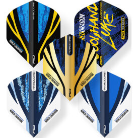 Red Dragon Flights Luke Humphries Cool Hand Hardcore Flight Collection Standard Dart Flight 2024