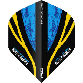 Red Dragon Flights Luke Humphries Cool Hand Hardcore Flight Collection Standard Dart Flight 2024