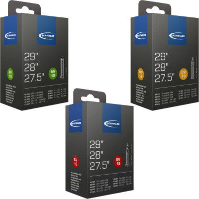 Schwalbe Fahrradschlauch Schlauch Nr.19 27.5" - 29" 40-62/584-635