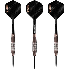 Mission Darts Steel Darts Zero 97,5% Tungsten Bronze Steeltip Darts Steeldart 24 g