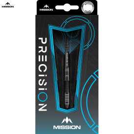 Mission Darts Steel Darts Precision 90% Tungsten Black Steeltip Darts Steeldart