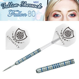 Dynasty Steel Darts A-Flow BLACK LABEL Fallon Sherrock 80% Tungsten Steeltip Darts Steeldart 20,5 g