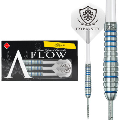 Dynasty Steel Darts A-Flow YELLOW LABEL Fallon Sherrock 80% Tungsten Steeltip Darts Steeldart 19,0 g
