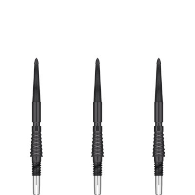 Target Steel Tip SWISS Point Dart Wechsel- Spitzen Schraubspitzen Schwarz LNC Point 26 mm