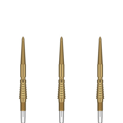 Target Steel Tip SWISS Point Dart Wechsel- Spitzen Schraubspitzen Gold LNC Point 26 mm