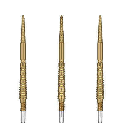 Target Steel Tip SWISS Point Dart Wechsel- Spitzen Schraubspitzen Gold LNC Point 35 mm
