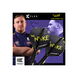 Target Dart K-Flex Flight- Schaftsystem Luke Littler The Nuke patentierten Twist-System Standard Nr.6 IM Intermediate