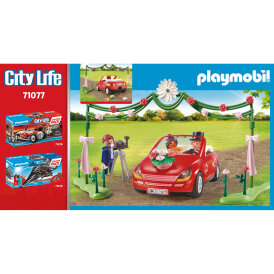 Playmobil City Life Starter Pack Hochzeit mit Spielzeug-Auto 71077