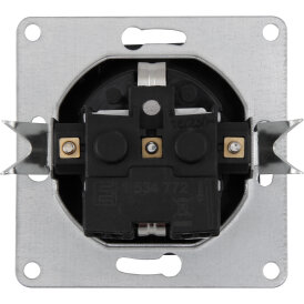 Schutzkontakt-Steckdose Mcpower Flair 250V~/16A Steckanschluss anthrazit