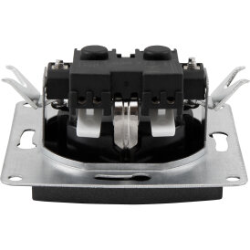 Schutzkontakt-Steckdose Mcpower Flair 250V~/16A Steckanschluss anthrazit