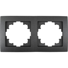 Rahmen McPower Flair 1-Fach, 2-Fach, 3-Fach, 4-Fach anthrazit