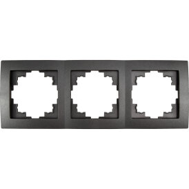 Rahmen McPower Flair 1-Fach, 2-Fach, 3-Fach, 4-Fach anthrazit