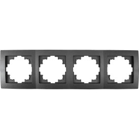 Rahmen McPower Flair 1-Fach, 2-Fach, 3-Fach, 4-Fach anthrazit