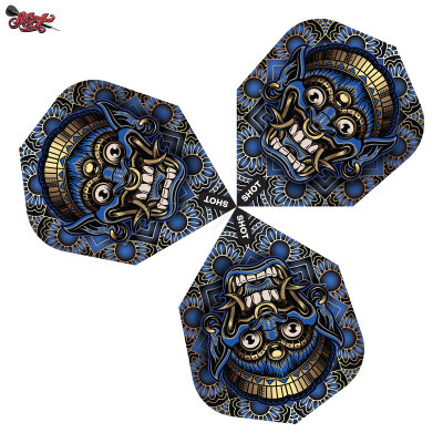Shot Dart Flights Tribal Weapon Java Dartflight