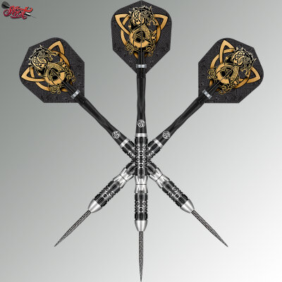 Shot Steel Darts Viking Wolf 90% Tungsten Steeltip Darts Steeldart