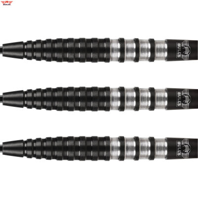 BULLS NL Steel Darts Lightning Black 90% Tungsten Steeltip Darts Steeldart