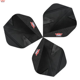 BULLS NL Dart Flight Series 100 Lightning Black Flights Std. Nr.2 Dartflight