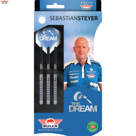BULLS NL Steel Darts Sebastian Steyer E2 Edition 2 The Dream 90% Tungsten Steeltip Darts Steeldart 24 g