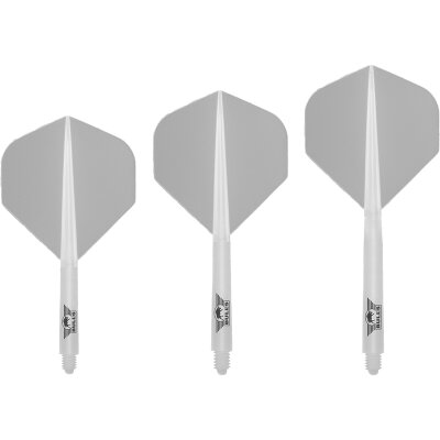 BULL´S NL Dart Union Flight- Schaftsystem Nr.2 Klar L Lang