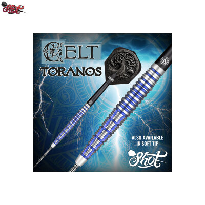 Shot Steel Darts Celt Toranos 90% Tungsten Steeltip Darts Steeldart